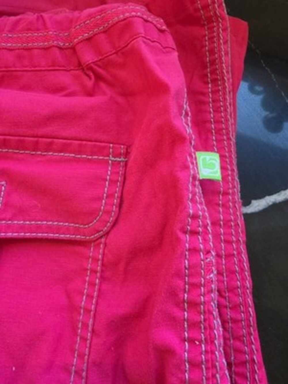 Health Pro Stretch Cargo Scrub Pants Womens Small S Pink Petite Short 26 Inseam